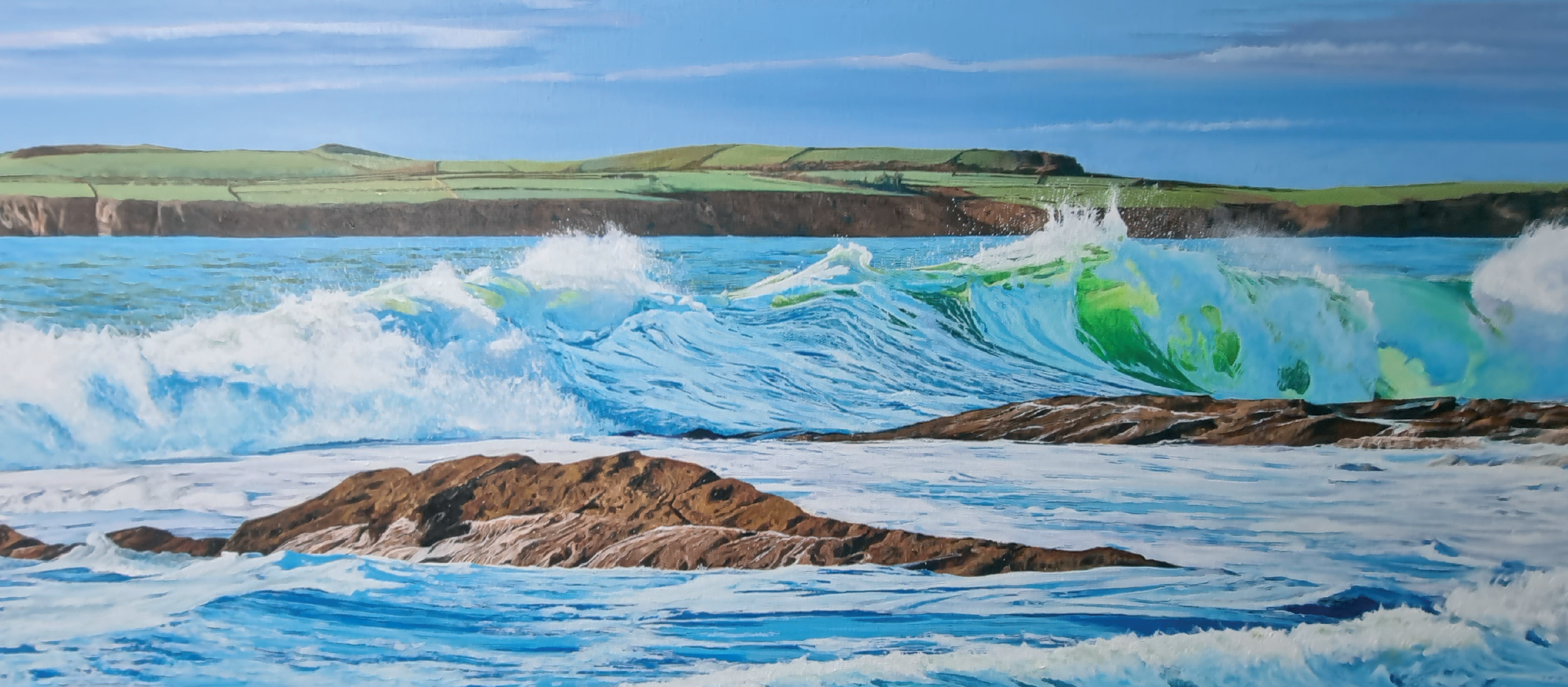 Keltic Creative | Original Irish Artwork | Art Prints | Gifts | Home Art Decor | Gougane Barra Church | County Kerry | Kate Bush | An Blasket Mor | The Blasket Islands | Derelict Cottage | Remote Island | Oil Painting | Ireland | Atlantic Ocean | Stone Ruins | King Charles Cavilier | Cushion | Burrow Beach | County Wexford | Surf | Wave | Paul Kennedy | Graphite Drawing | Portrait | Prints | Origional Oil Painting | Limited Edition Print | Homeware and Gifts | Stone Cottage | Blasket Islands | Marley Park | Graphite Portraits | Inch Beach | Fastnet Lighthouse | Ryan's Daughter | 50 Words for Snow